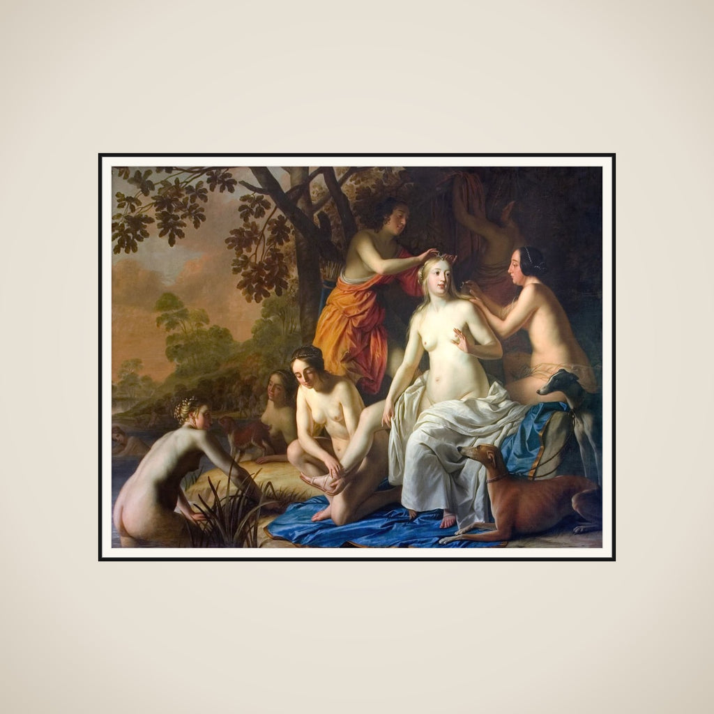 Dianas toilette framed