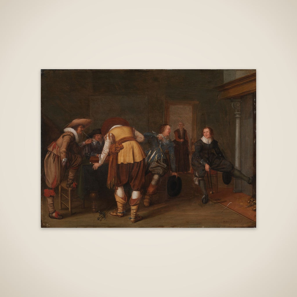 Brætspillerne unframed print