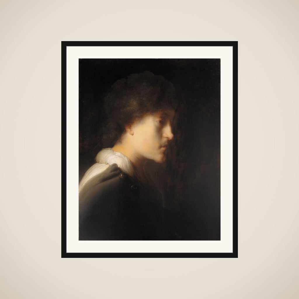 Selvportræt framed
