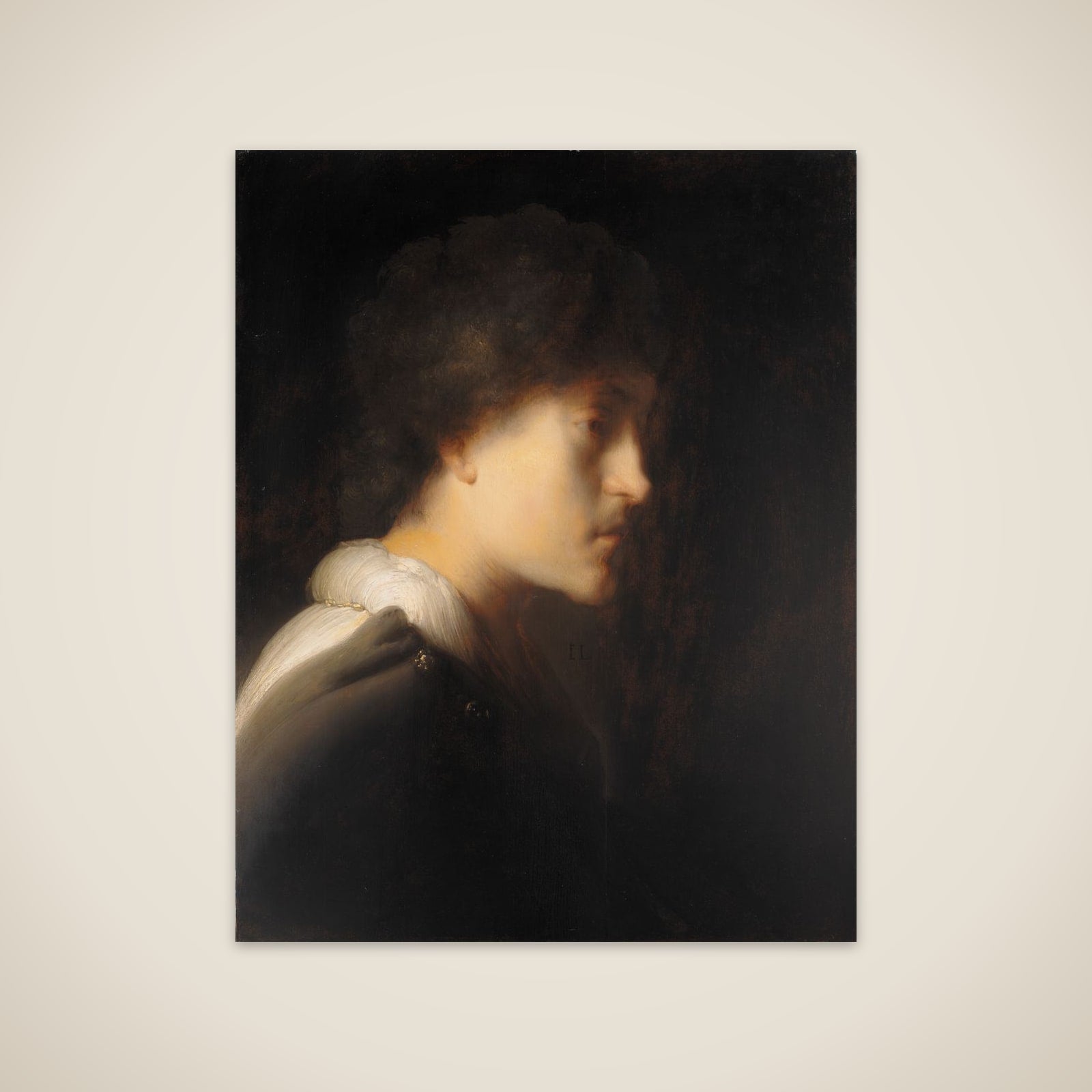 Selvportræt unframed print