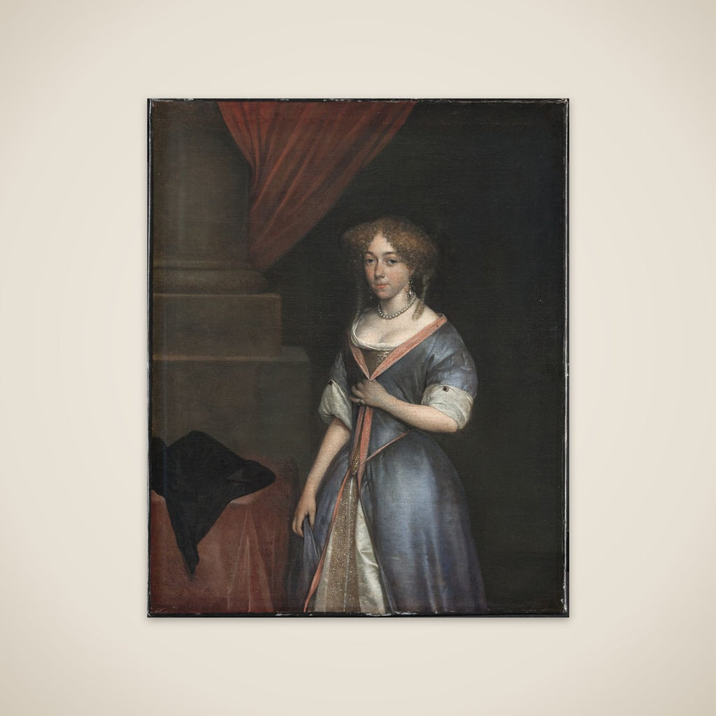 Dameportræt unframed print