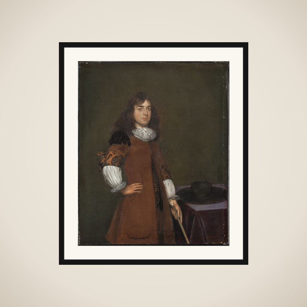 Mandsportræt framed