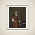 Mandsportræt framed
