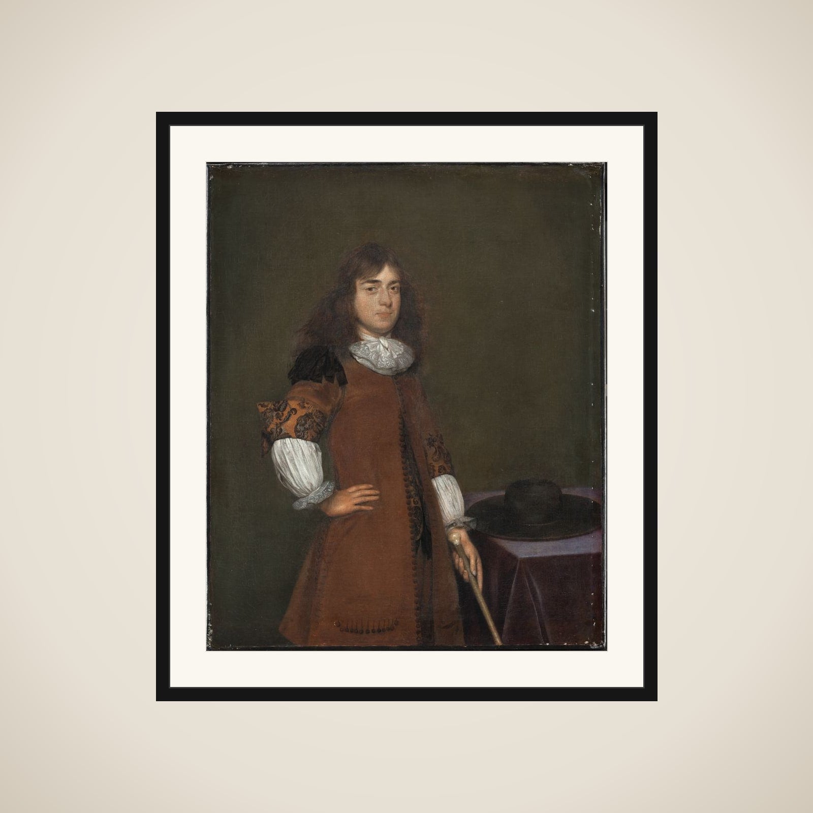 Mandsportræt framed