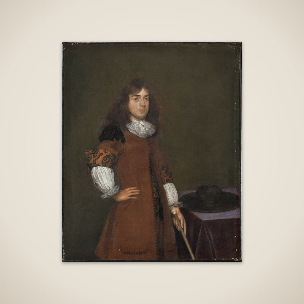 Mandsportræt unframed print