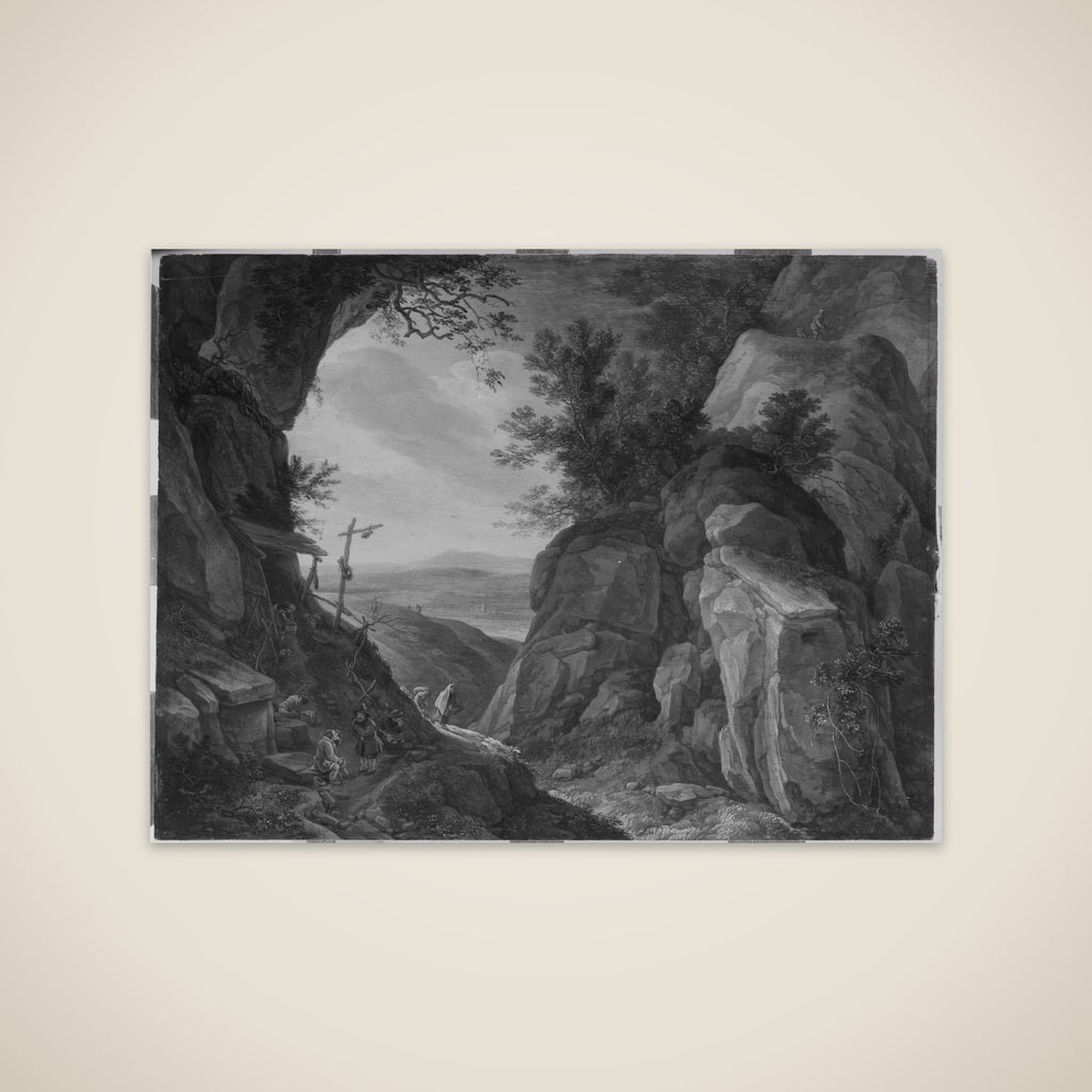 Klippelandskab unframed print