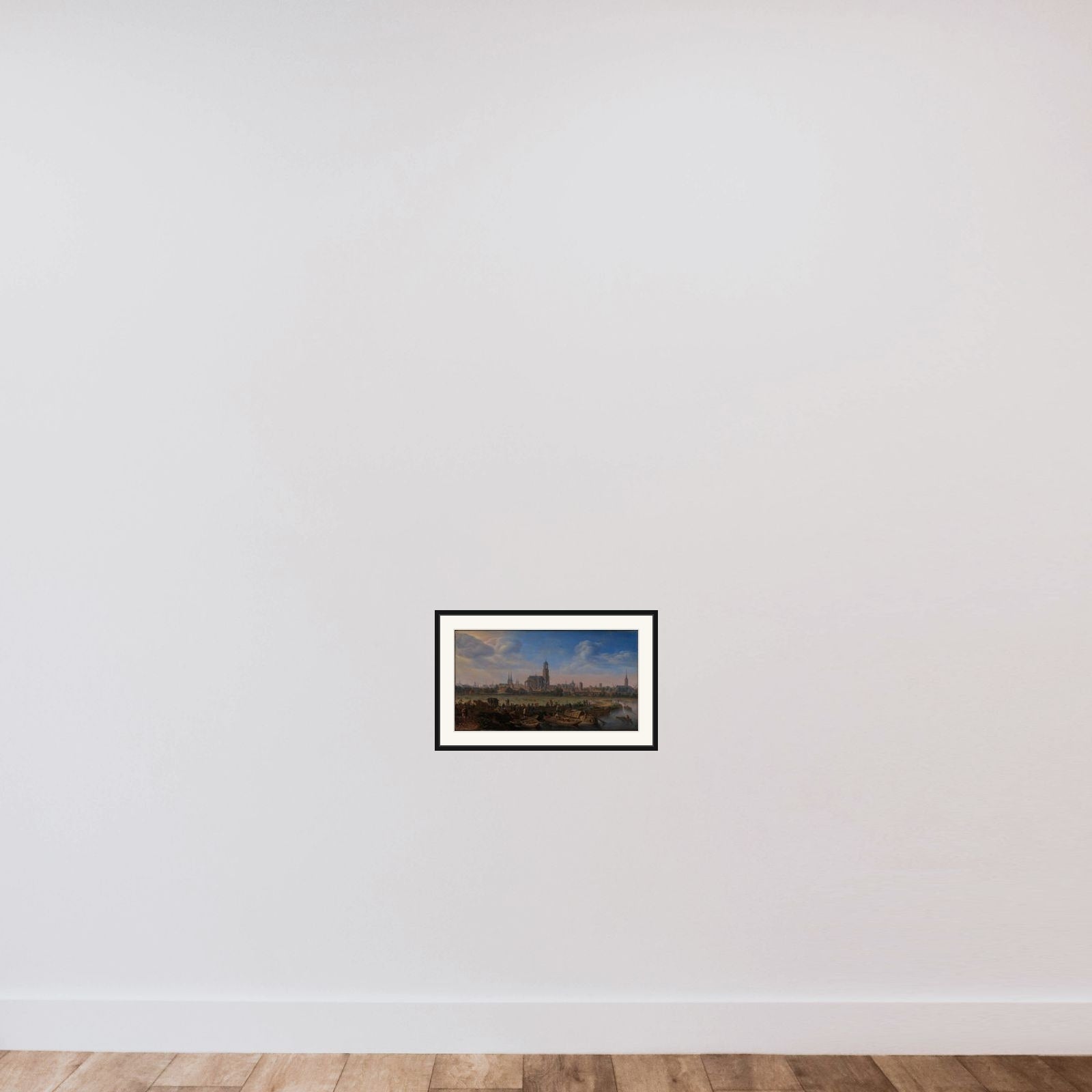 Prospekt af Utrecht framed — shown to scale