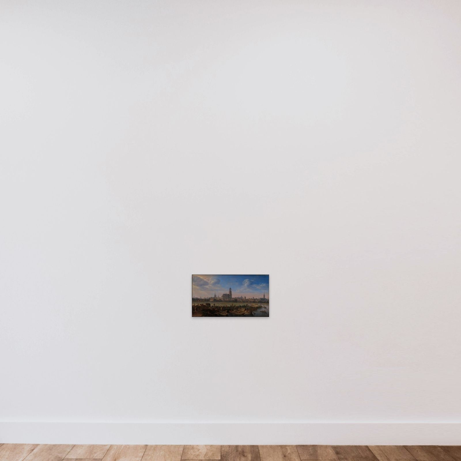 Prospekt af Utrecht unframed — shown to scale