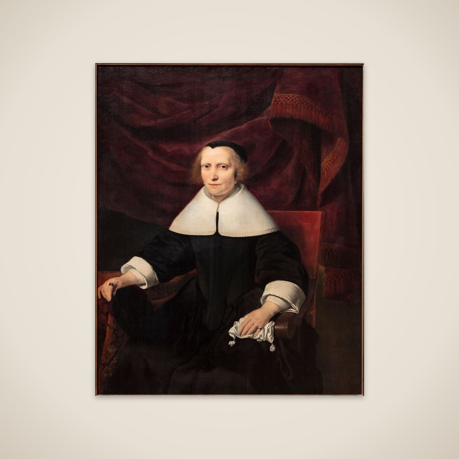 Kvindeportræt unframed print
