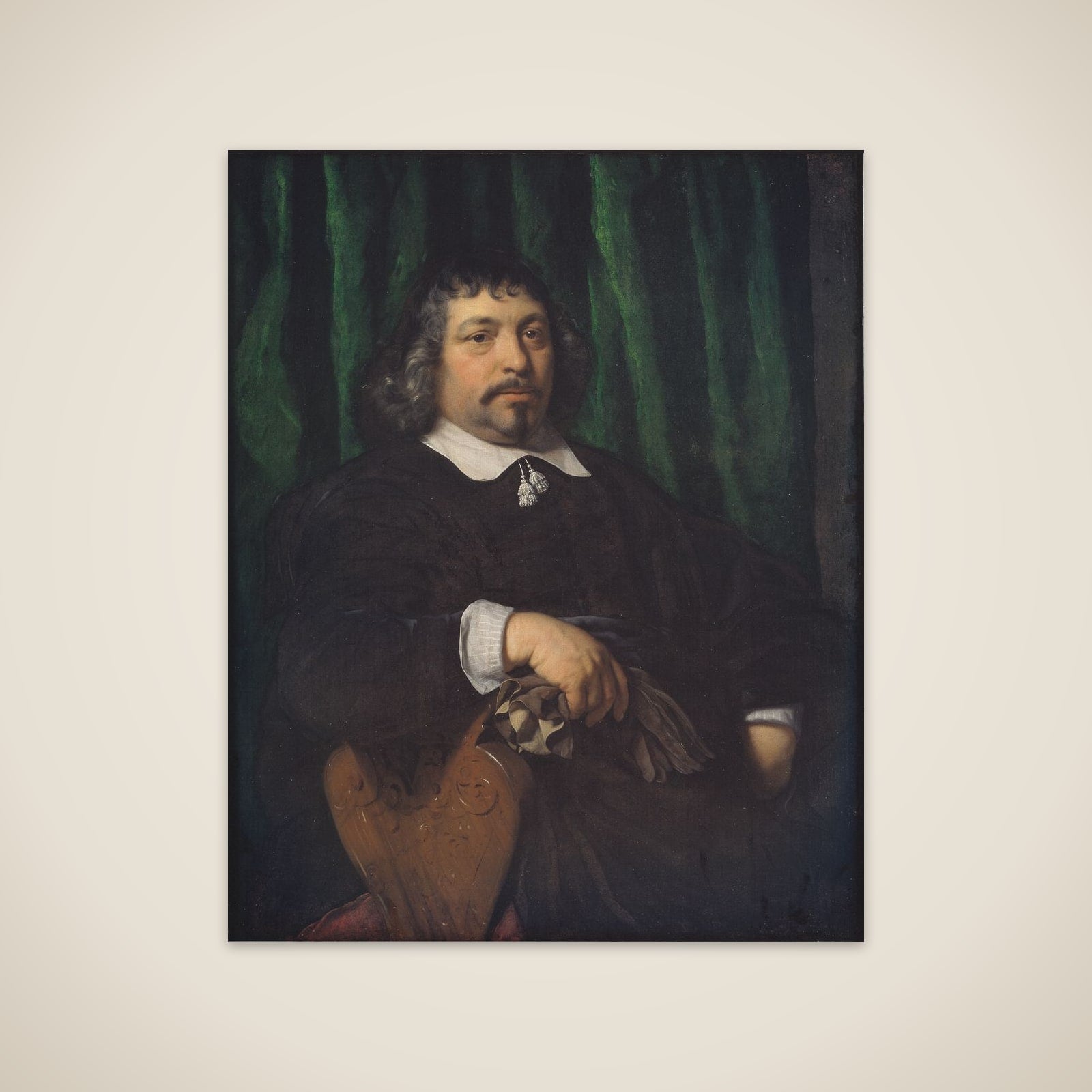 Herreportræt unframed print