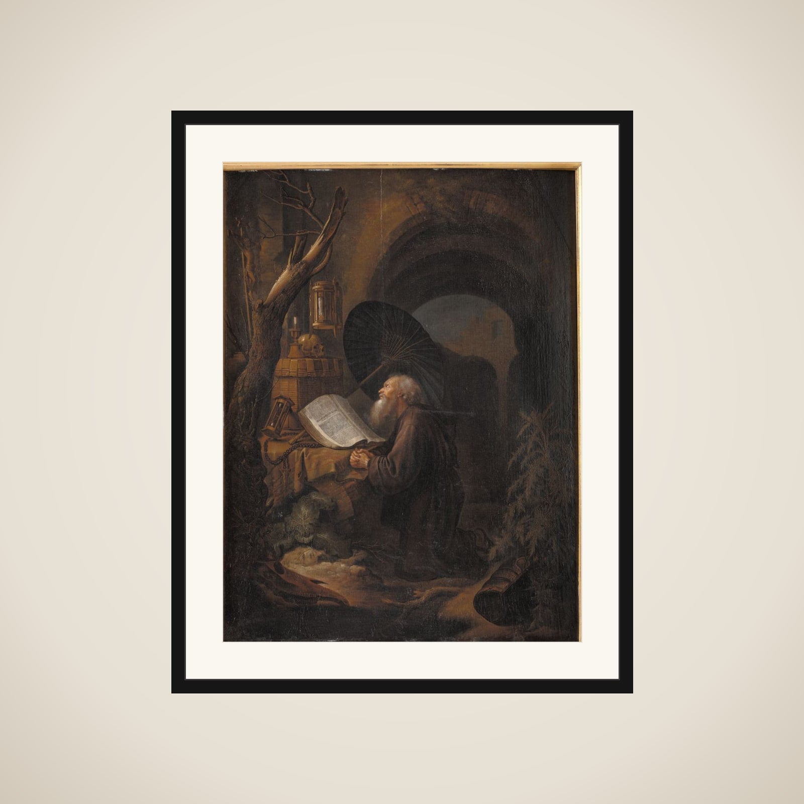 En eremit framed