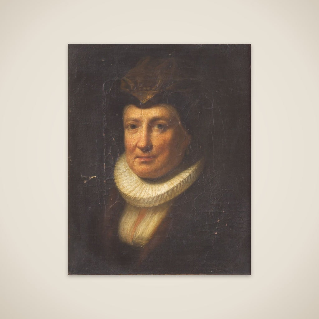 Portræt af kunstnerens moder unframed print