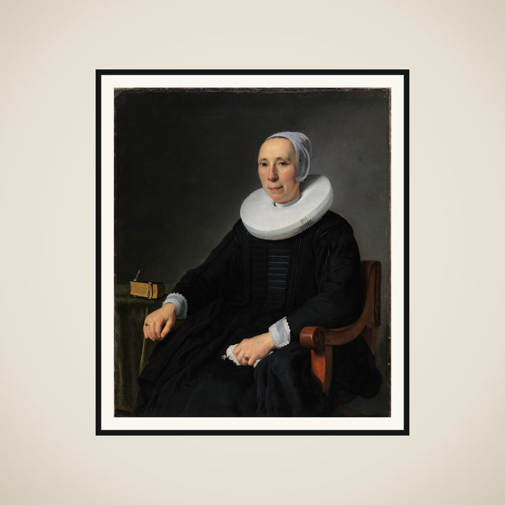 Dameportræt framed