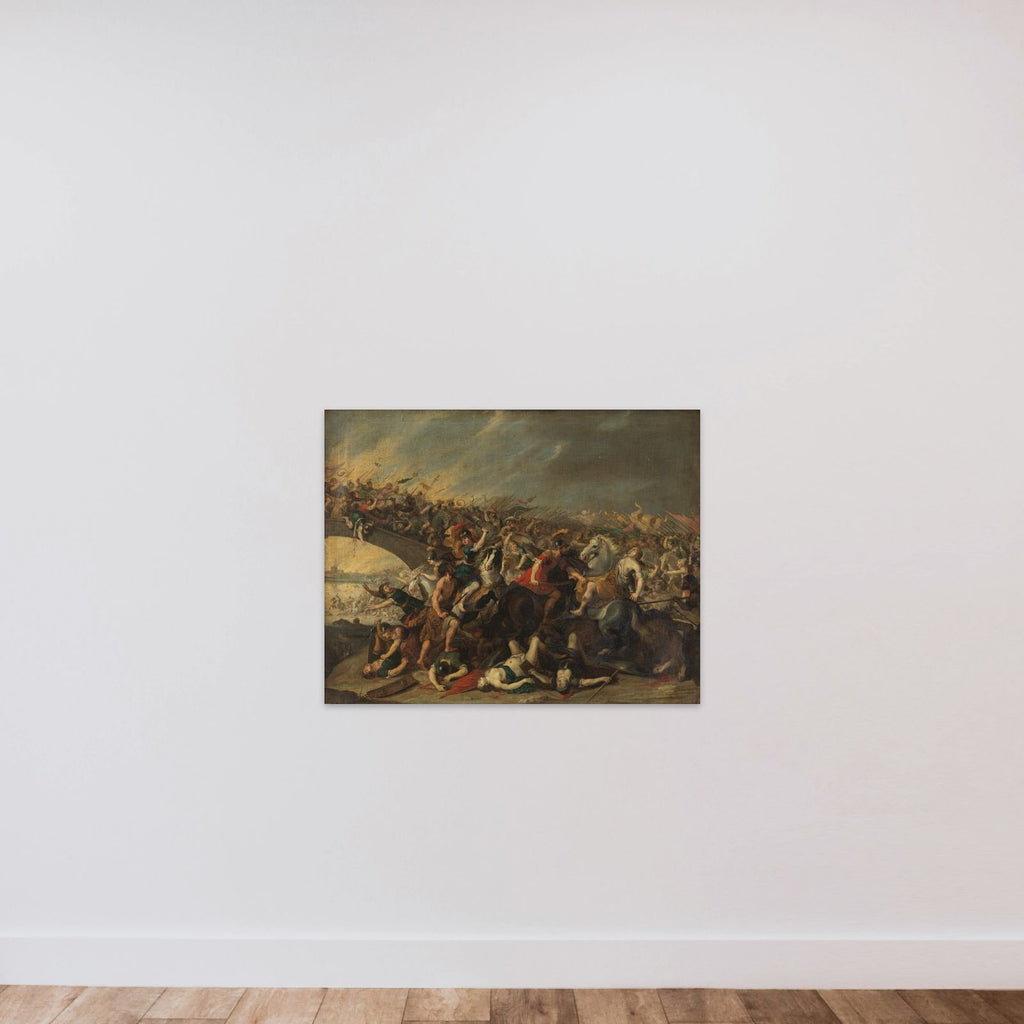 Kamp med amazoner unframed — shown to scale