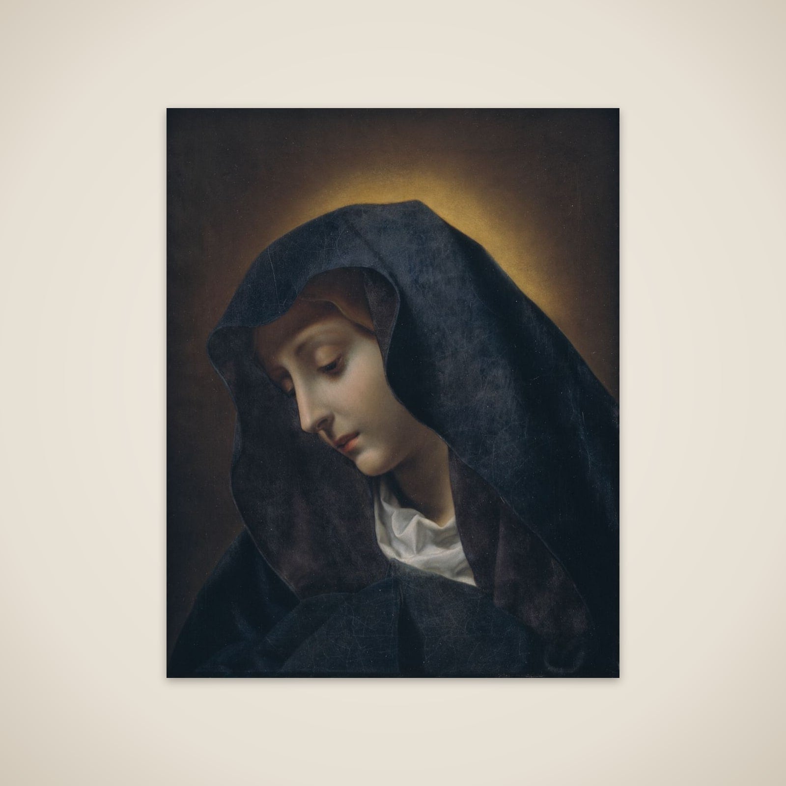 Madonna unframed print