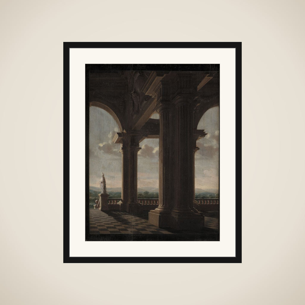 Arkitekturbillede framed