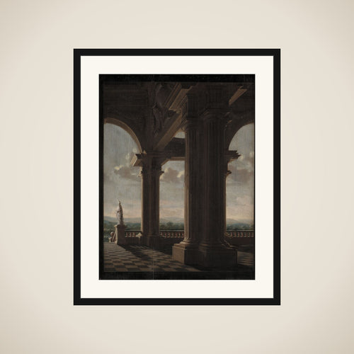 Arkitekturbillede framed