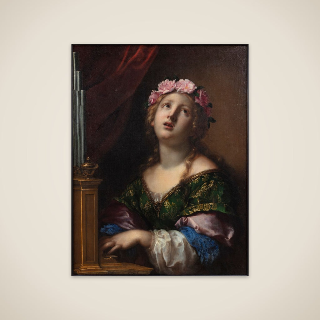 Skt. Cecilia unframed print