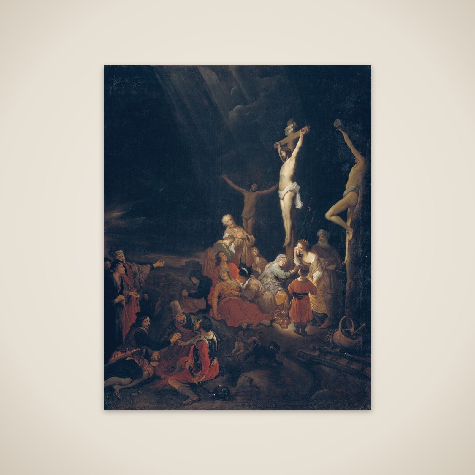 Korsfæstelsen unframed print