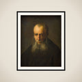 Den sørgmodige olding framed