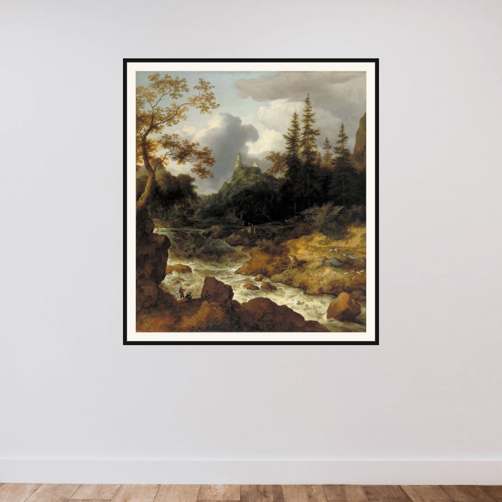 En norsk egn framed — shown to scale
