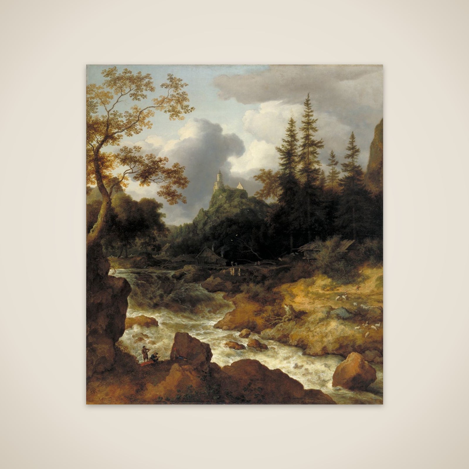 En norsk egn unframed print