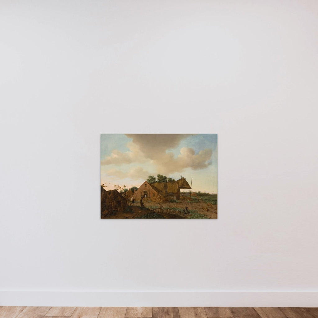 Hollandsk bondegård unframed — shown to scale