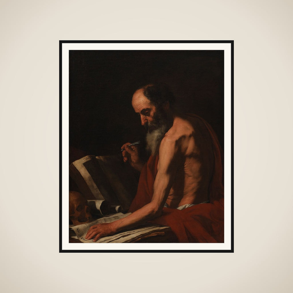Den hellige Hieronymus framed
