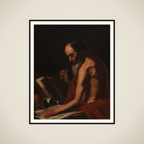 Den hellige Hieronymus framed