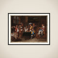 Tric-trac-spillerne framed