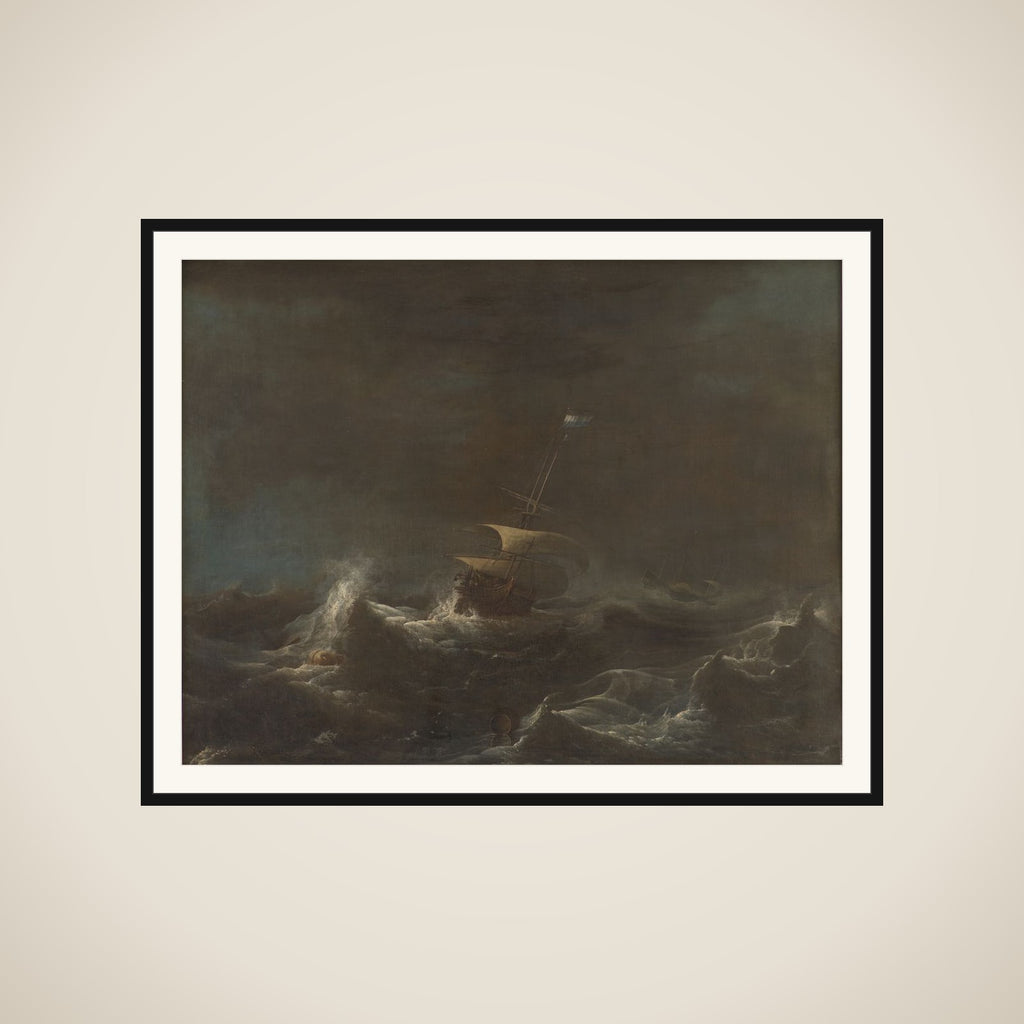 En storm framed