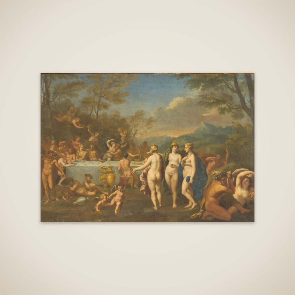 En gudeforsamling unframed print