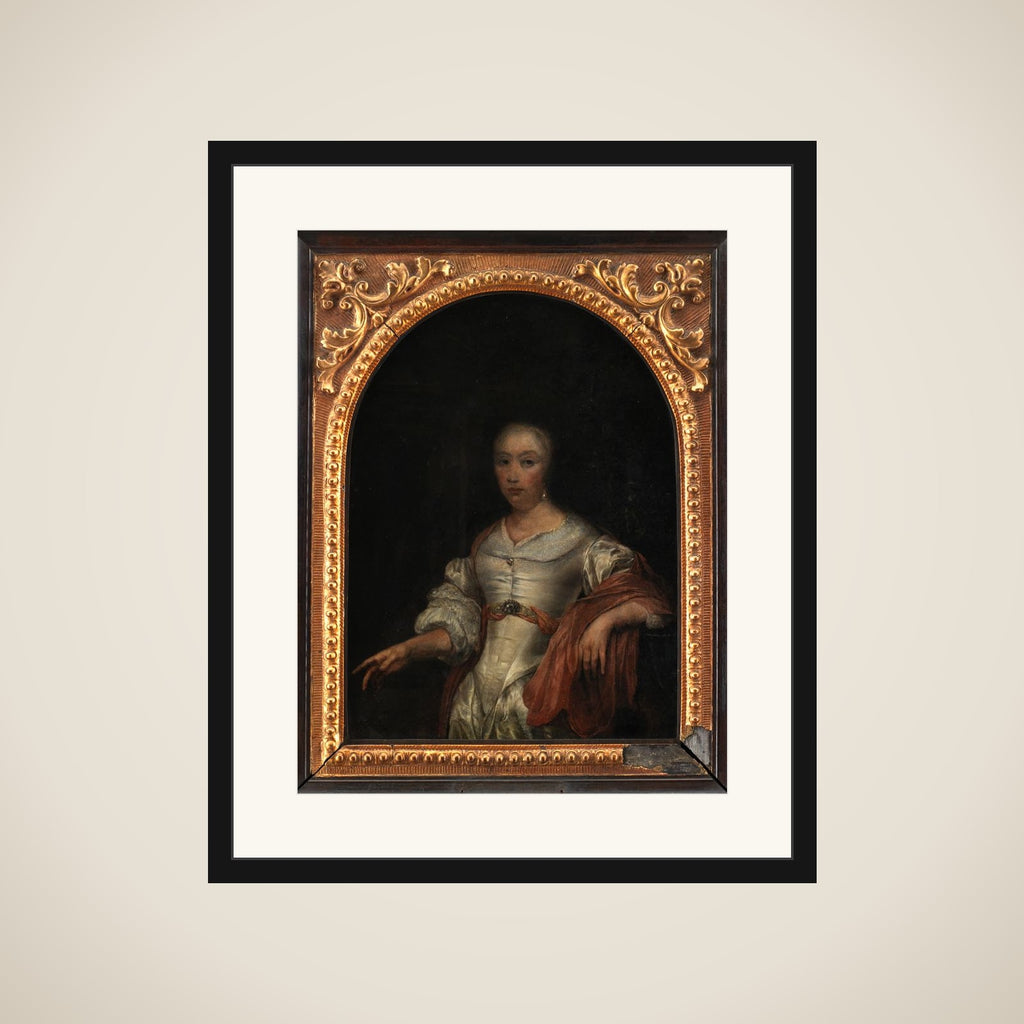 Dameportræt framed