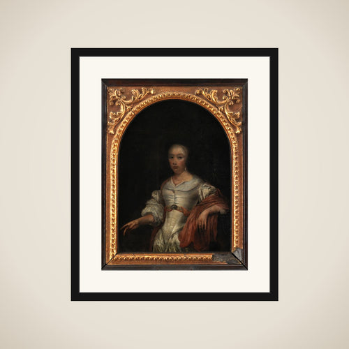 Dameportræt framed