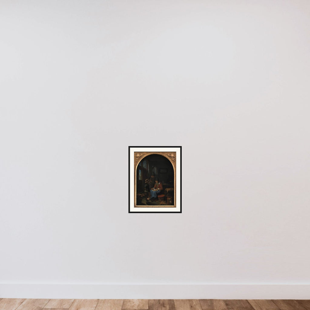 Drengen skal hente øl framed — shown to scale