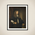 Portræt af Coenraad von Beuningen (1622-1693)?, borgmester i Amsterdam framed