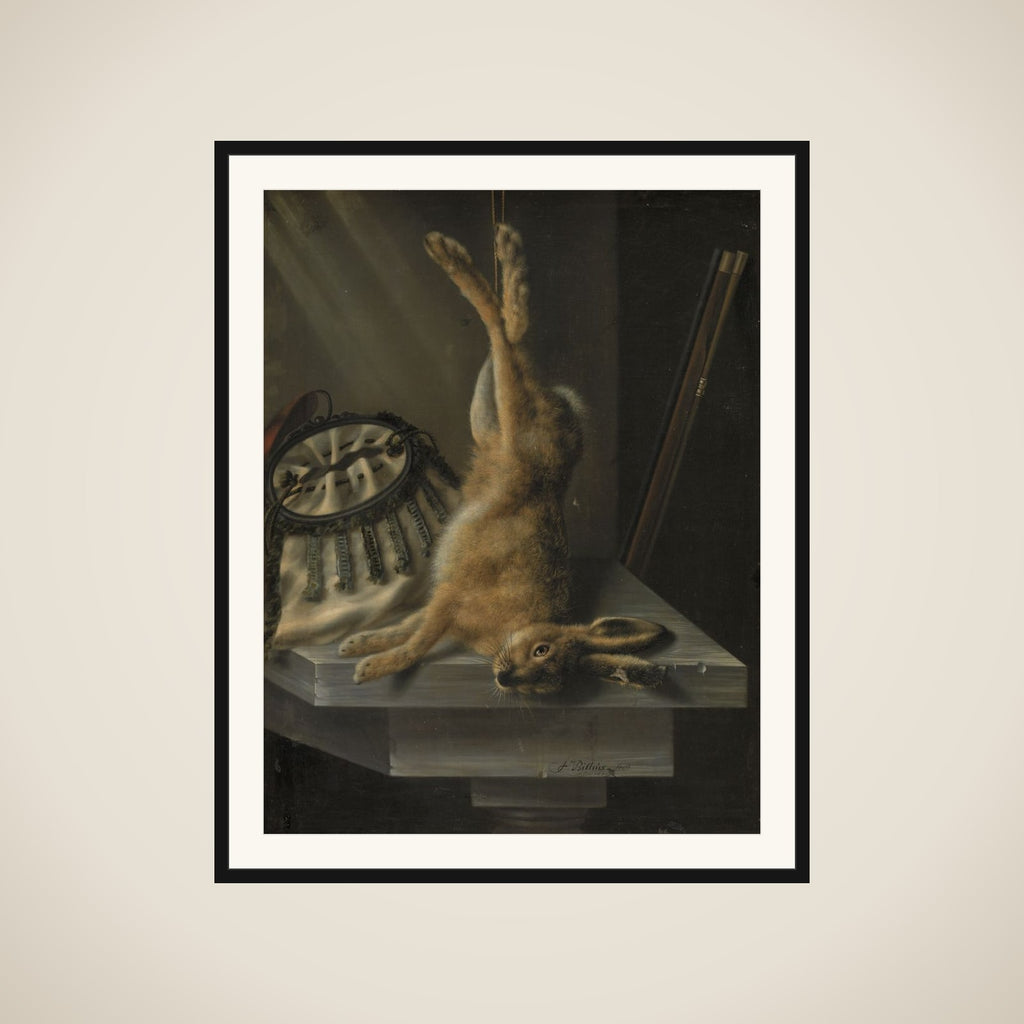 En død hare framed