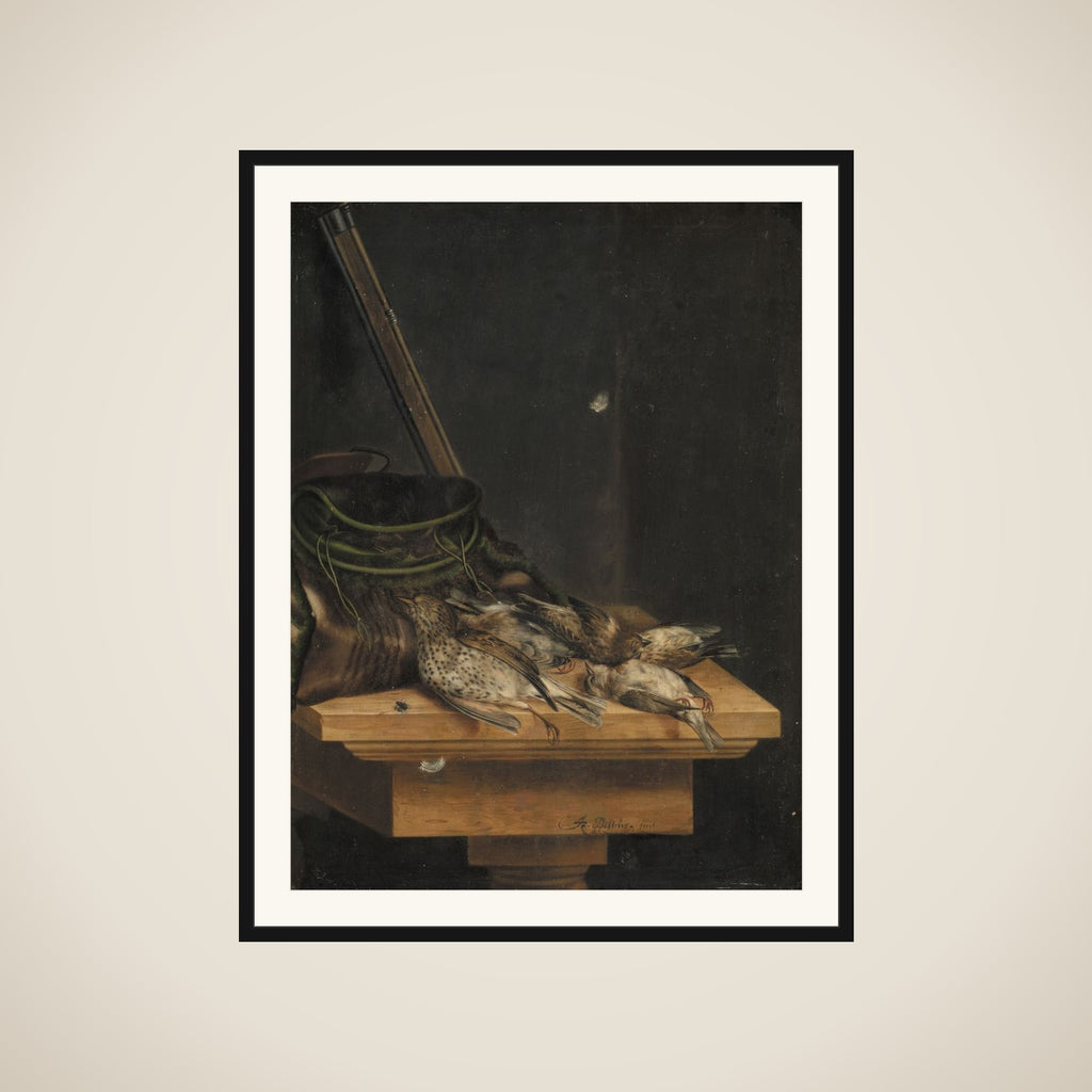 Døde fugle framed