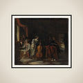 Musicerende selskab framed