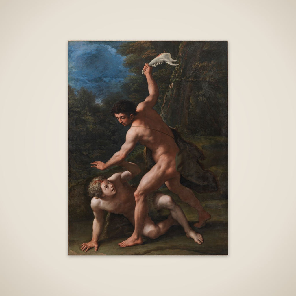 Kain dræber Abel unframed print