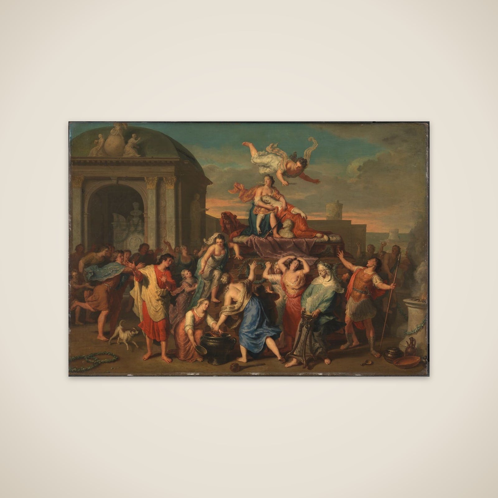 Didos død unframed print