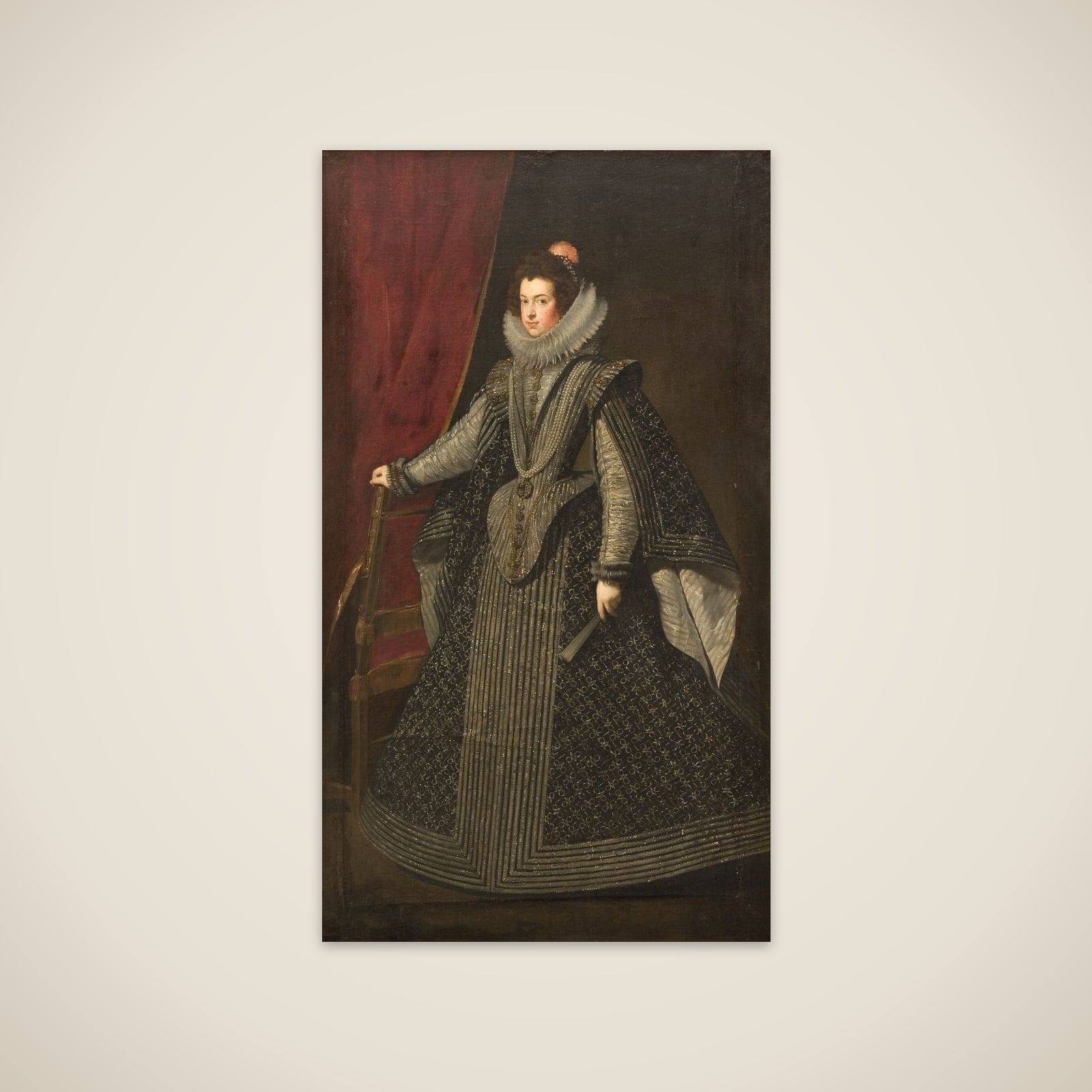Isabella af Bourbon, kong Philip IV's første dronning unframed print