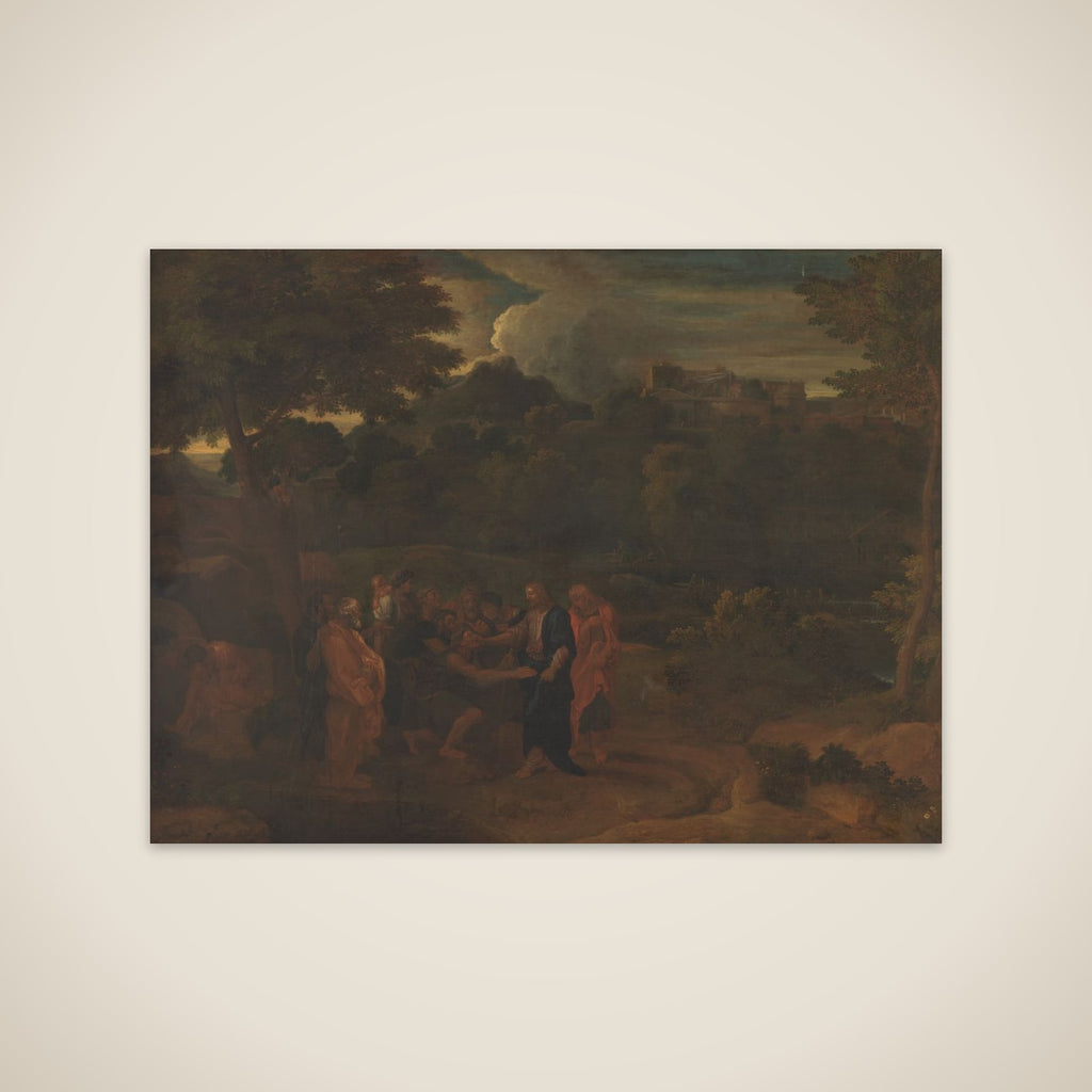 Kristus helbreder de to blinde ved Jericho unframed print