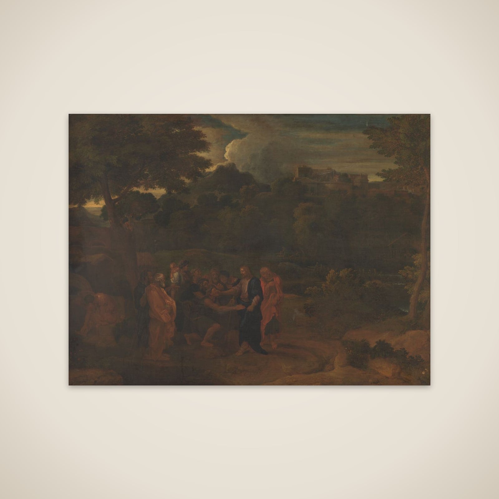 Kristus helbreder de to blinde ved Jericho unframed print