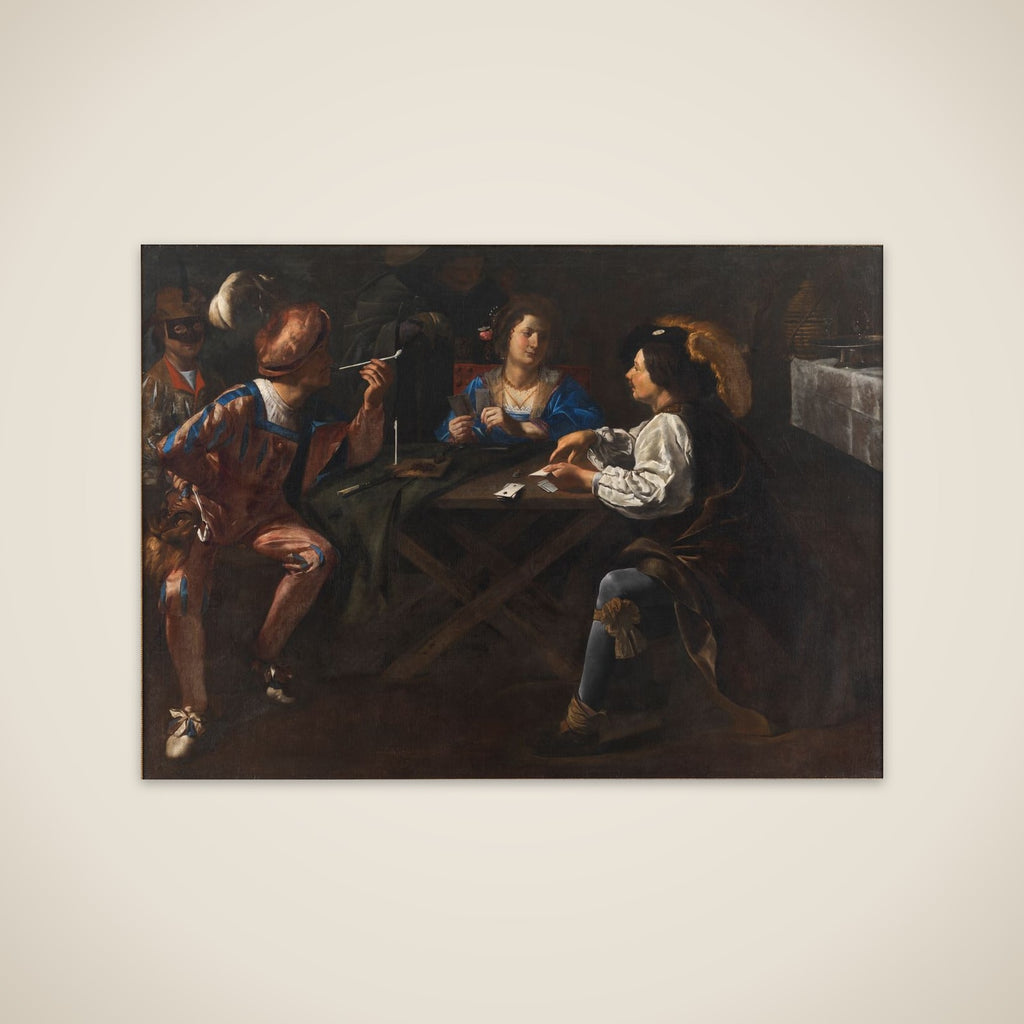 Kortspillere unframed print