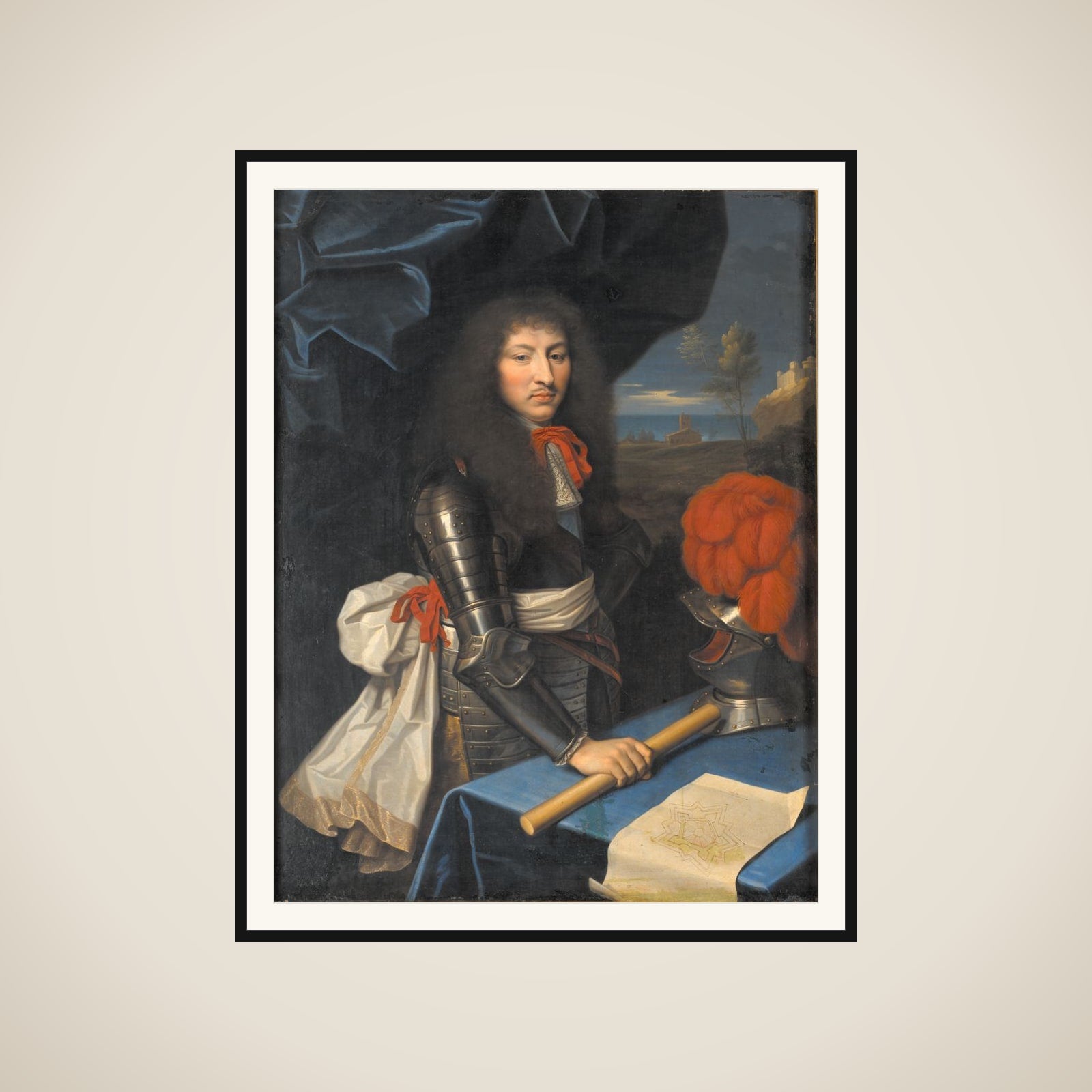 Louis XIV som ung framed