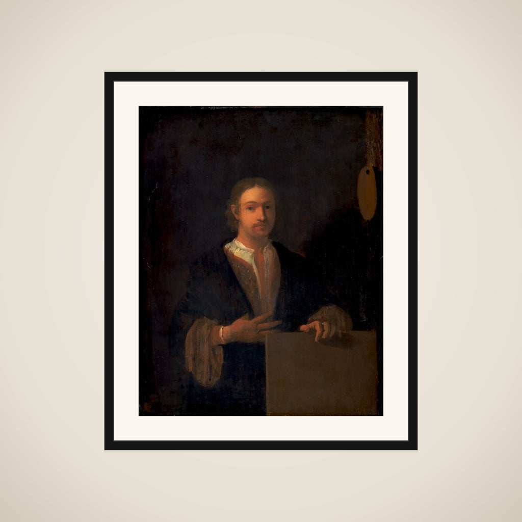 Selvportræt framed