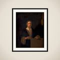 Selvportræt framed