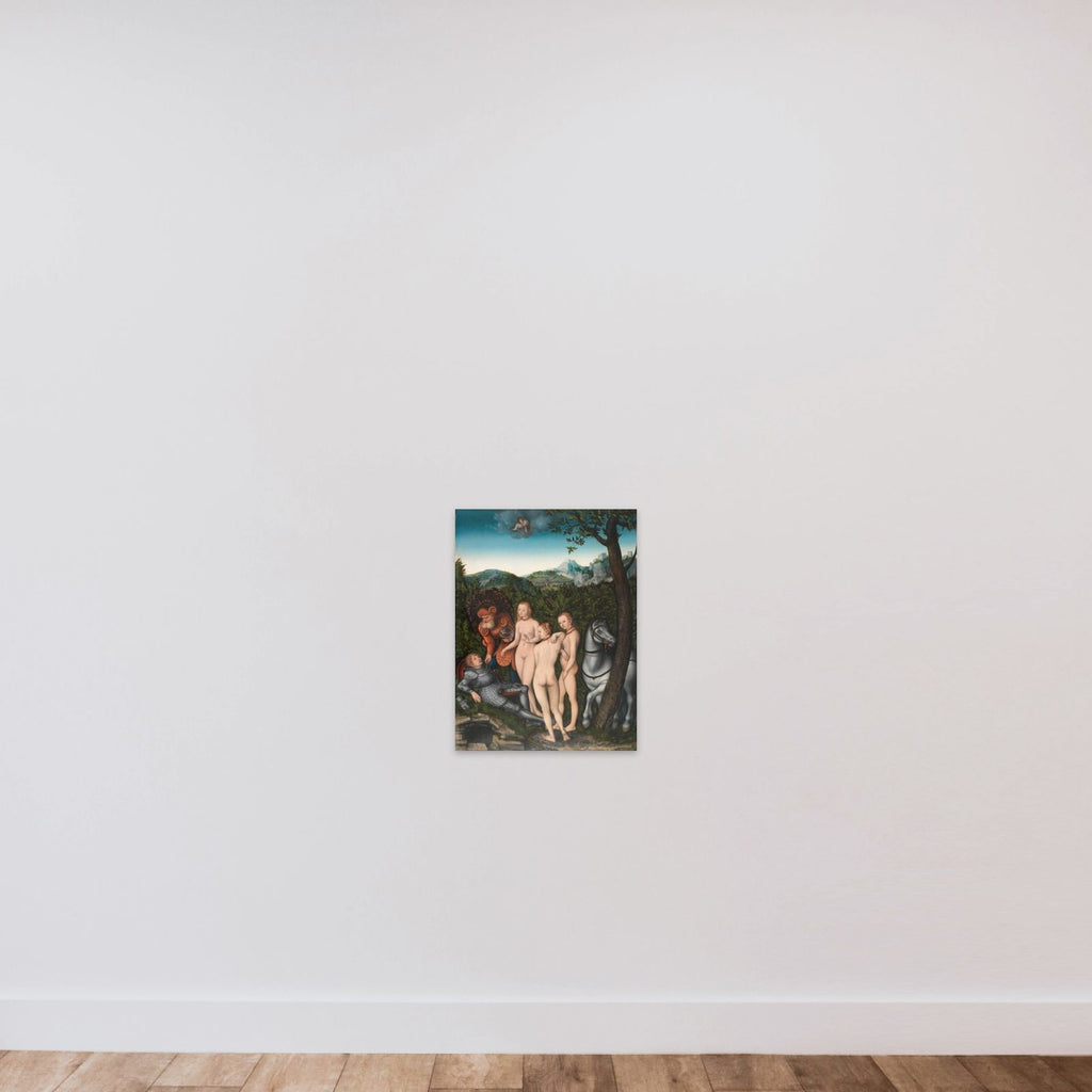 Paris' dom unframed — shown to scale