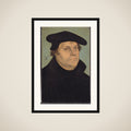Portræt af Martin Luther framed